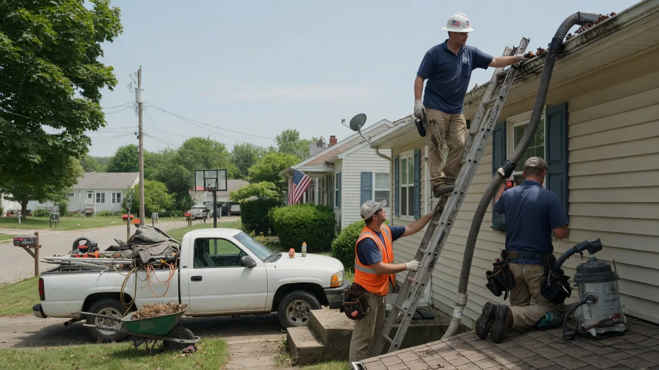 Gutter Installation in Rivervale, AR near me